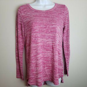 Mudd Girls Size 16 Top Shirt Long Sleeve Tee Pink